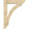 Ekena Millwork Thorton Slat Rough Sawn Bracket w/ Offset Brace, Douglas Fir, 8"W x 36"D x 48"H BKT0806X36X48THR06RDF - alternate 2